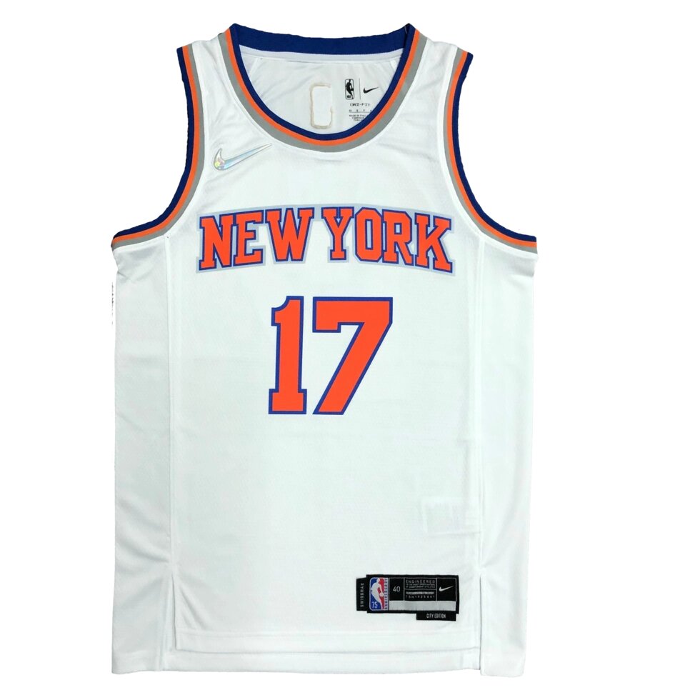 Баскетбольна джерсі Nike NBA New York Knicks №17 Jeremy Lin White Print від компанії Basket Family - фото 1