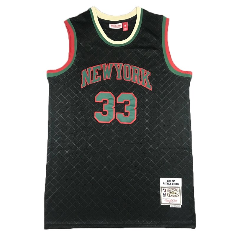 Баскетбольна джерсі Nike NBA New York Knicks №33 Patrick Ewing Black від компанії Basket Family - фото 1