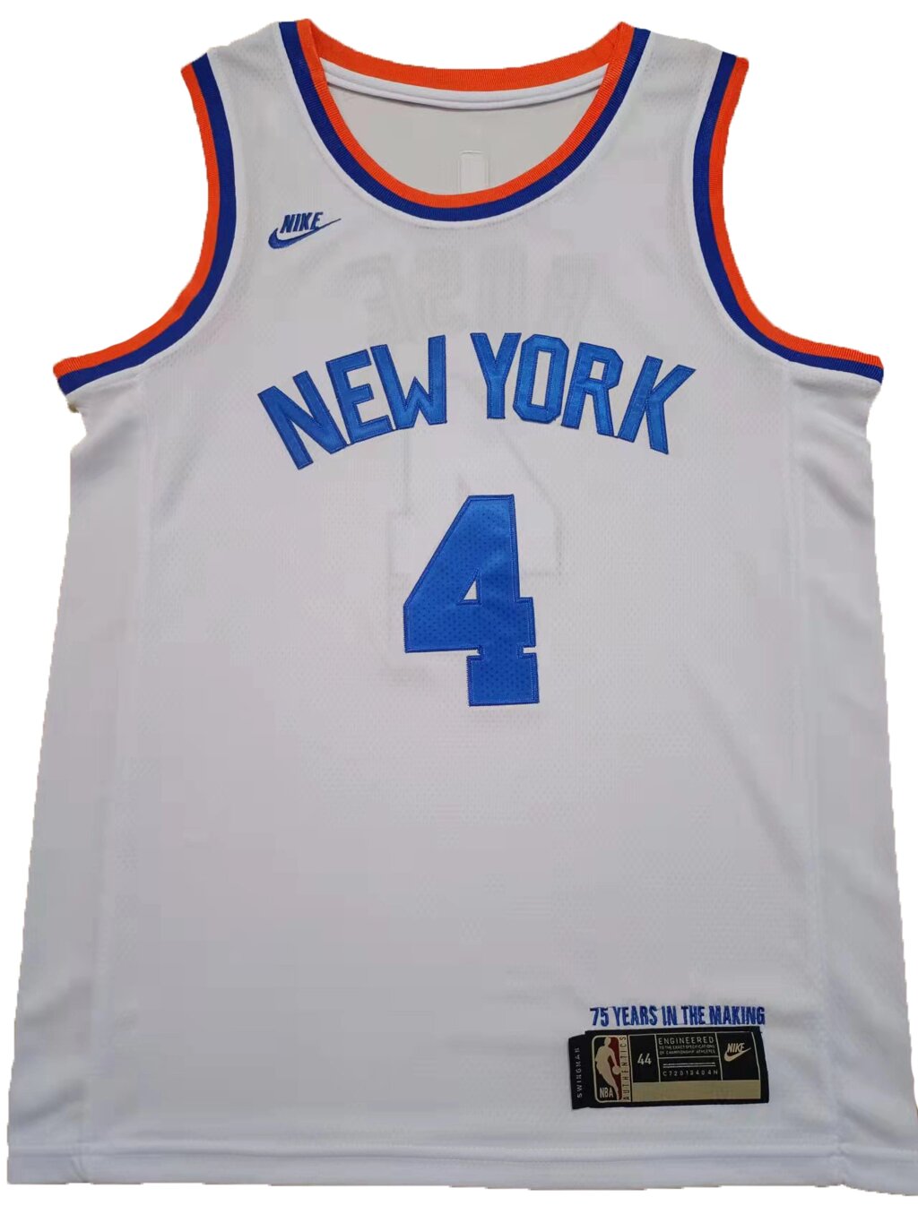 Баскетбольна джерсі Nike NBA New York Knicks №4 Derrick Rose White від компанії Basket Family - фото 1