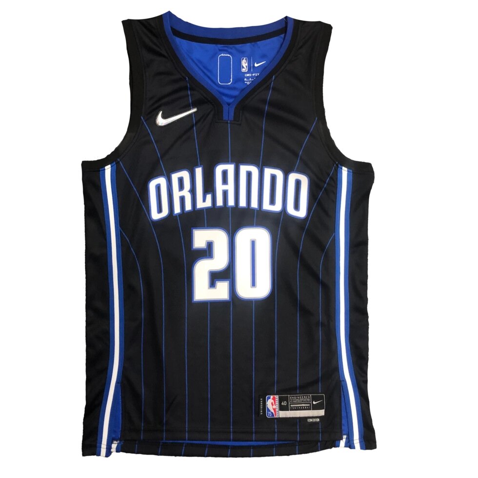 Баскетбольна джерсі Nike NBA Orlando Magic №20 Markelle Fultz Black Print від компанії Basket Family - фото 1