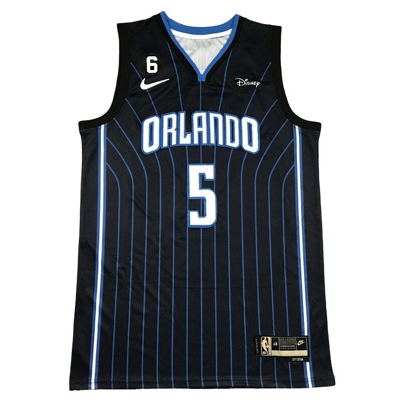 Баскетбольна джерсі Nike NBA Orlando Magic №5 Paolo Banchero Blue від компанії Basket Family - фото 1