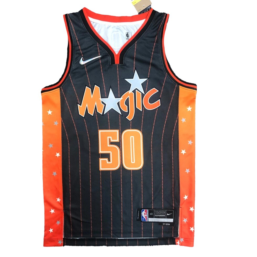Баскетбольна джерсі Nike NBA Orlando Magic №50 Cole Anthony Black Print від компанії Basket Family - фото 1