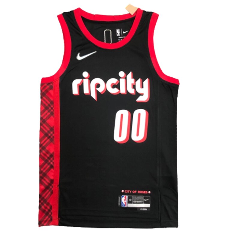 Баскетбольна джерсі Nike NBA Portland Trail Blazers №00 Carmelo Anthony Black Print від компанії Basket Family - фото 1