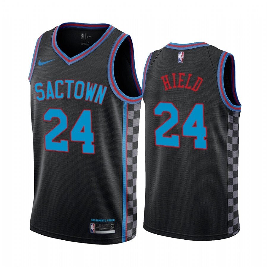 Баскетбольна джерсі Nike NBA Sacramento Kings №24 Buddy Hield чорна print від компанії Basket Family - фото 1