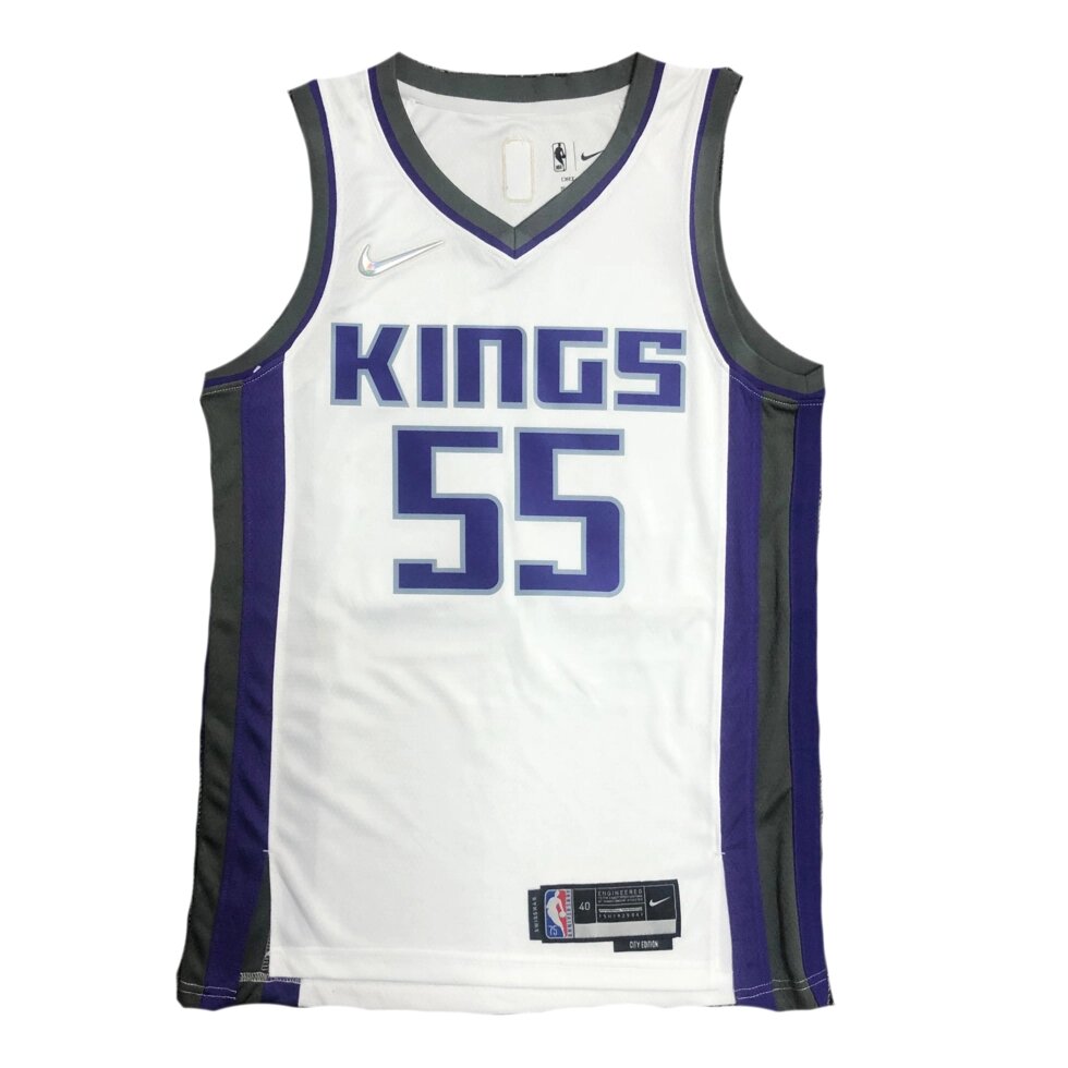 Баскетбольна джерсі Nike NBA Sacramento Kings №55 Jason Williams White Print від компанії Basket Family - фото 1