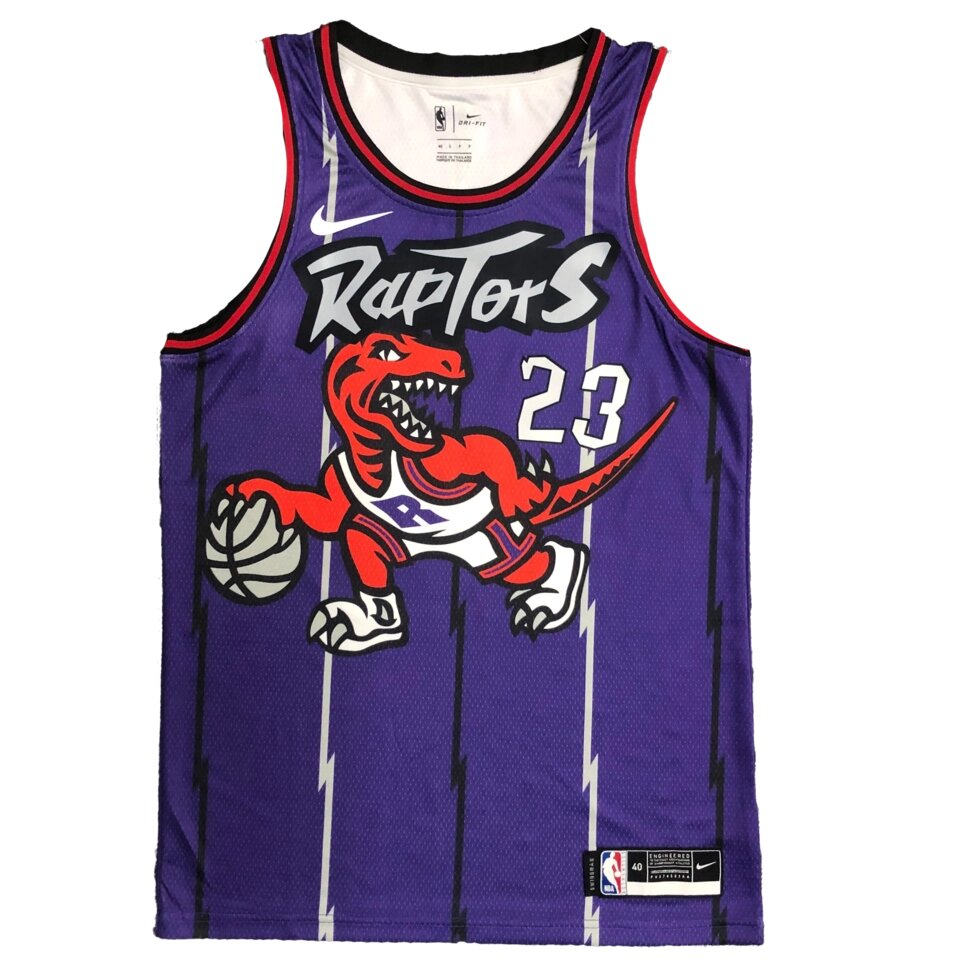 Баскетбольна джерсі Nike NBA Toronto Raptors №23 Fred VanVleet Purple Print від компанії Basket Family - фото 1