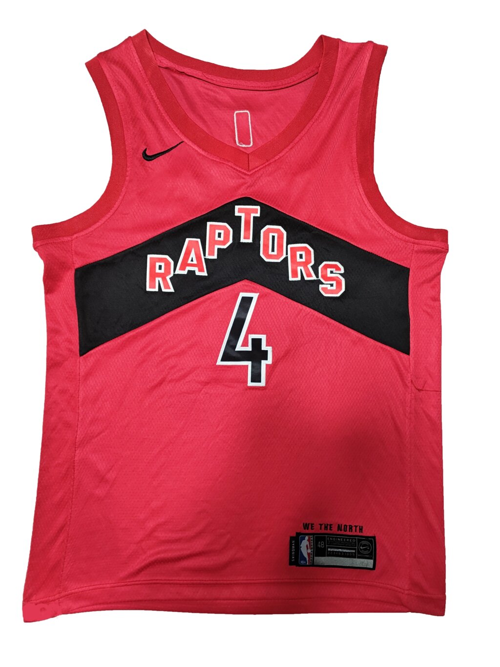 Баскетбольна джерсі Nike NBA Toronto Raptors №4 Scottie Barnes Red від компанії Basket Family - фото 1