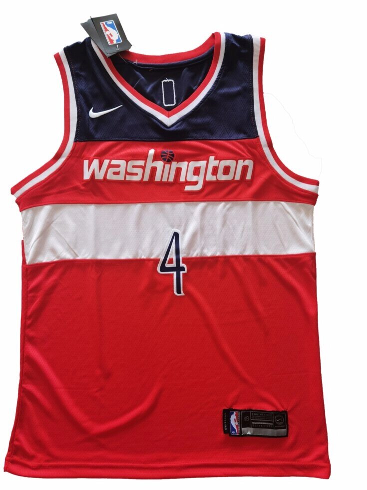 Баскетбольна джерсі Nike NBA Washington Wizards №4 Russell Westbrook червона від компанії Basket Family - фото 1