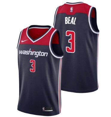 Баскетбольна джерсі Nike Washington Wizards №3 Bradley Beal синя від компанії Basket Family - фото 1