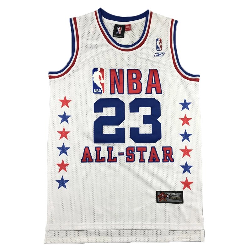 Баскетбольна джерсі Reebok all star NBA №23 Michael Jordan White від компанії Basket Family - фото 1
