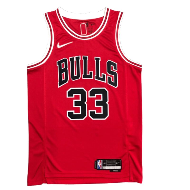 Баскетбольна форма 2021 Nike NBA Chicago Bulls №33 Scottie Pippen City Edition print від компанії Basket Family - фото 1
