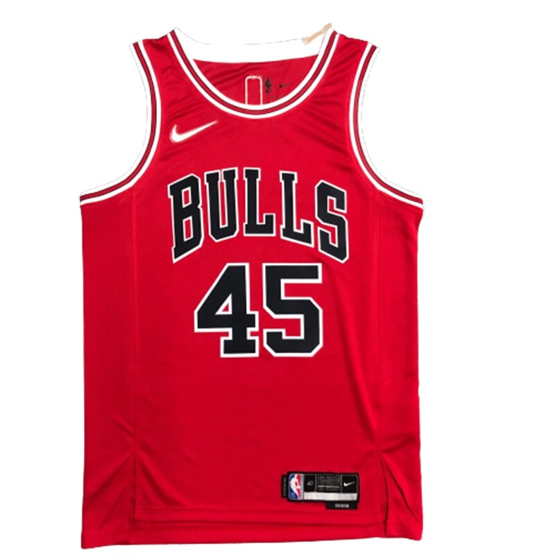 Баскетбольна форма 2021 Nike NBA Chicago Bulls №45 Michael Jordan City Edition print від компанії Basket Family - фото 1