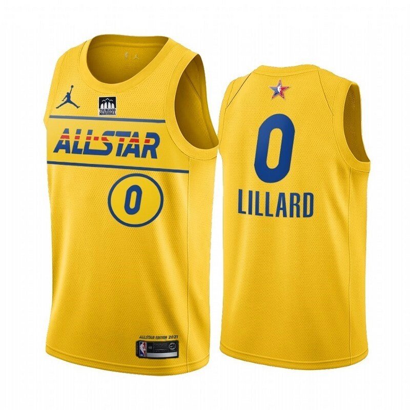 Баскетбольна форма All-Star 2021 Jordan NBA №0 Damian Lillard print від компанії Basket Family - фото 1