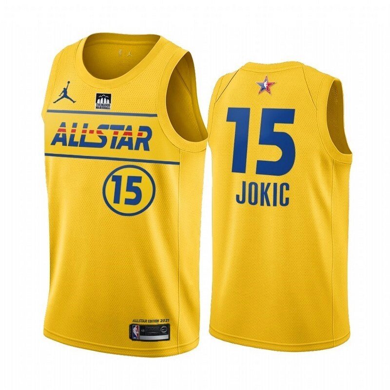 Баскетбольна форма All-Star 2021 Jordan NBA №15 Nikola Jokic print від компанії Basket Family - фото 1