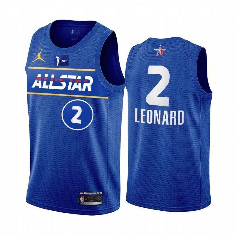 Баскетбольна форма All-Star 2021 Jordan NBA №2 Kawhi Leonard print від компанії Basket Family - фото 1
