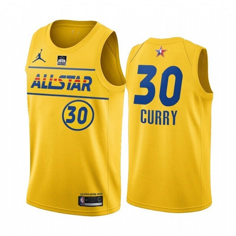 Баскетбольна форма All-Star 2021 Jordan NBA №30 Steph Curry print від компанії Basket Family - фото 1