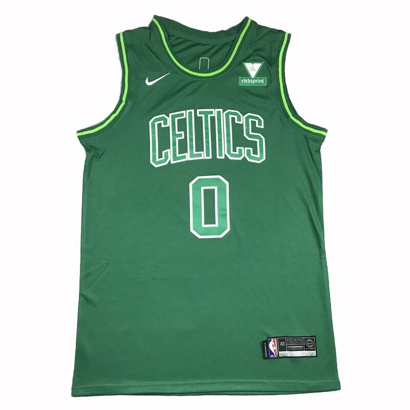 Баскетбольна форма NBA Boston Celtics №0 Jason Tatum зелена від компанії Basket Family - фото 1