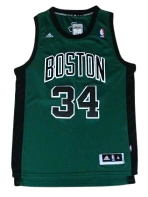 Баскетбольна форма NBA Boston Celtics №34 Paul Pierce зелена з чорним від компанії Basket Family - фото 1