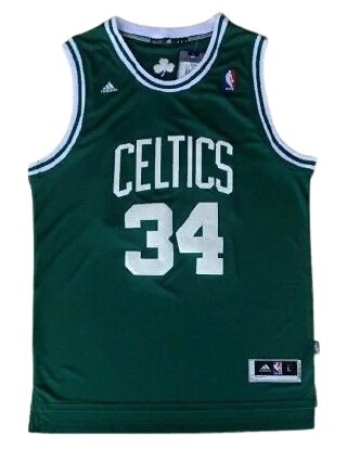 Баскетбольна форма NBA Boston Celtics №34 Paul Pierce зелена від компанії Basket Family - фото 1