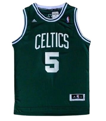 Баскетбольна форма NBA Boston Celtics №5 Kevin Garnett зелена від компанії Basket Family - фото 1