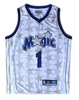 Баскетбольна форма NBA Orlando Magic Tracy McGrady № 1 біла від компанії Basket Family - фото 1