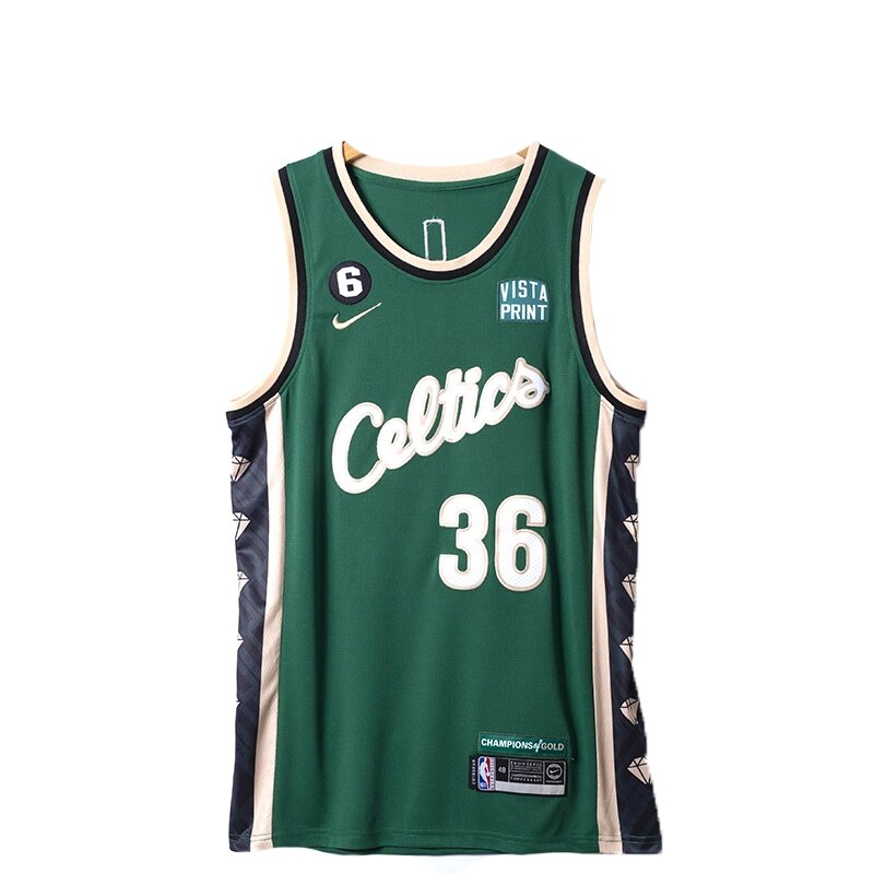 Баскетбольна форма Nike NBA Boston Celtics №36 Marcus Smart Green від компанії Basket Family - фото 1