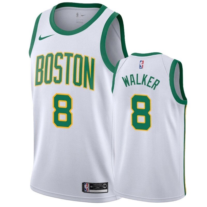 Баскетбольна форма Nike NBA Boston Celtics №8 Kemba Walker white від компанії Basket Family - фото 1