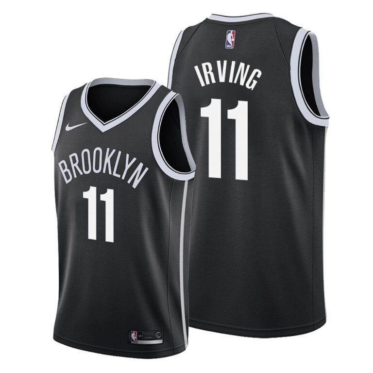 Баскетбольна форма Nike NBA Brooklyn Nets №11 Kyrie Irving Black від компанії Basket Family - фото 1