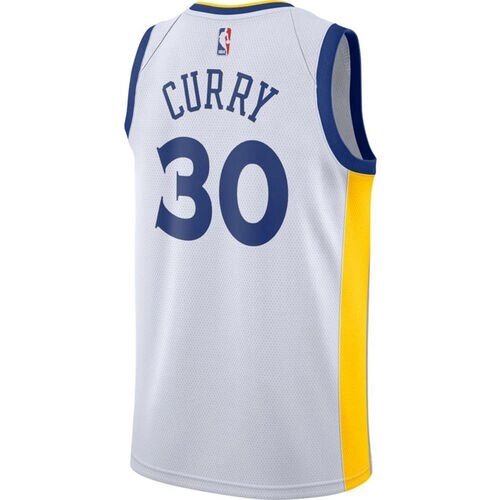 Баскетбольна форма Nike NBA Golden State Warriors №30 Steph Curry біла від компанії Basket Family - фото 1