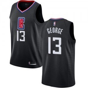 Баскетбольна форма Nike NBA Los Angeles Clippers №13 Paul George Black від компанії Basket Family - фото 1