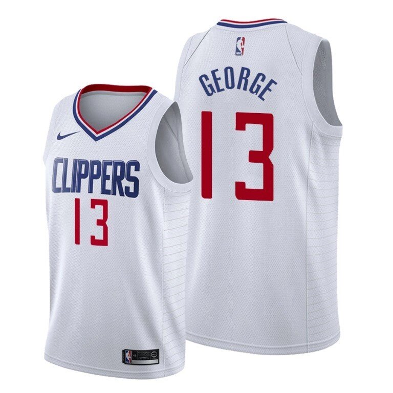 Баскетбольна форма Nike NBA Los Angeles Clippers №13 Paul George White від компанії Basket Family - фото 1