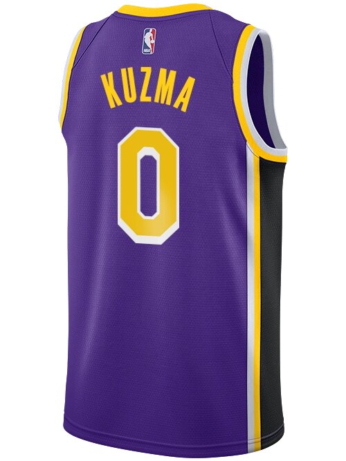 Баскетбольна форма Nike NBA Los Angeles Lakers №0 Kyle Kuzma Purple від компанії Basket Family - фото 1