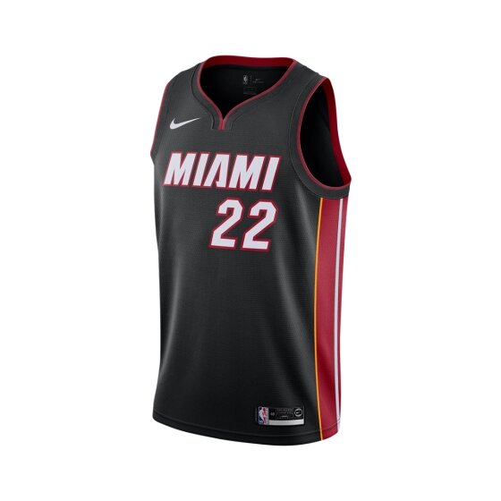 Баскетбольна форма Nike NBA Miami Heat №22 Jimmy Butler black від компанії Basket Family - фото 1