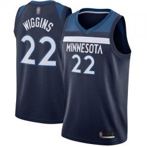 Баскетбольна форма Nike NBA Minnesota Timberwolves №22 Andrew Wiggins синя від компанії Basket Family - фото 1