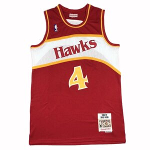 Баскетбольна джерсі Adidas NBA Atlanta Hawks №4 Jacob Webb red-white