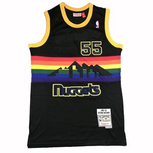 Баскетбольна джерсі Denver Nuggets NBA Dikembe Mutombo №55 black