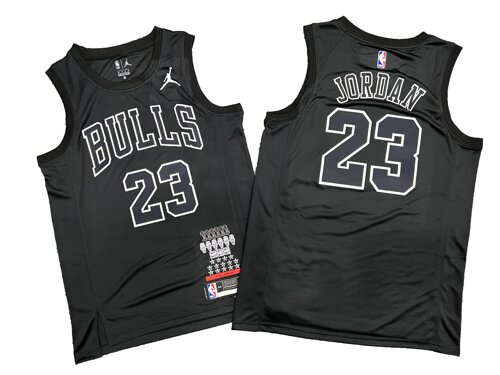 Bulls jersey 23 black online