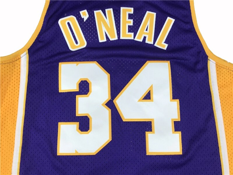 Баскетбольная джерси NBA Los Angeles Lakers №34 Shaquille O