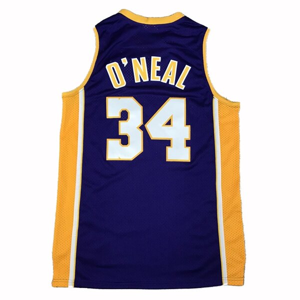 Баскетбольная джерси NBA Los Angeles Lakers №34 Shaquille O