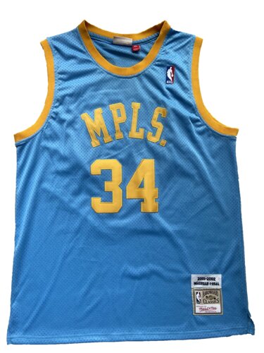 Баскетбольная джерси NBA Los Angeles Lakers №34 Shaquille O'Neal