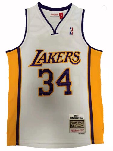 Баскетбольная джерси NBA Los Angeles Lakers №34 Shaquille O'Neal