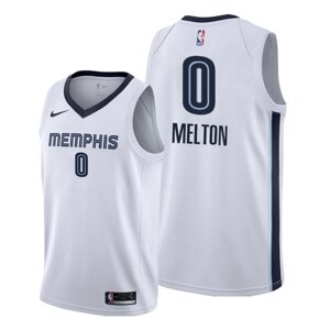 Баскетбольна джерсі NBA Memphis Grizzlies №0 De'Anthony Melton біла print