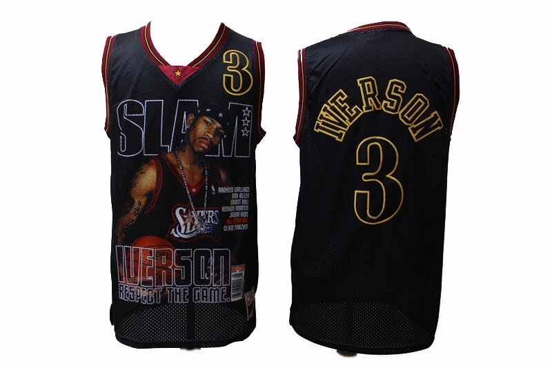Баскетбольная джерси NBA Philadelphia 76yers №3 Allen Iverson