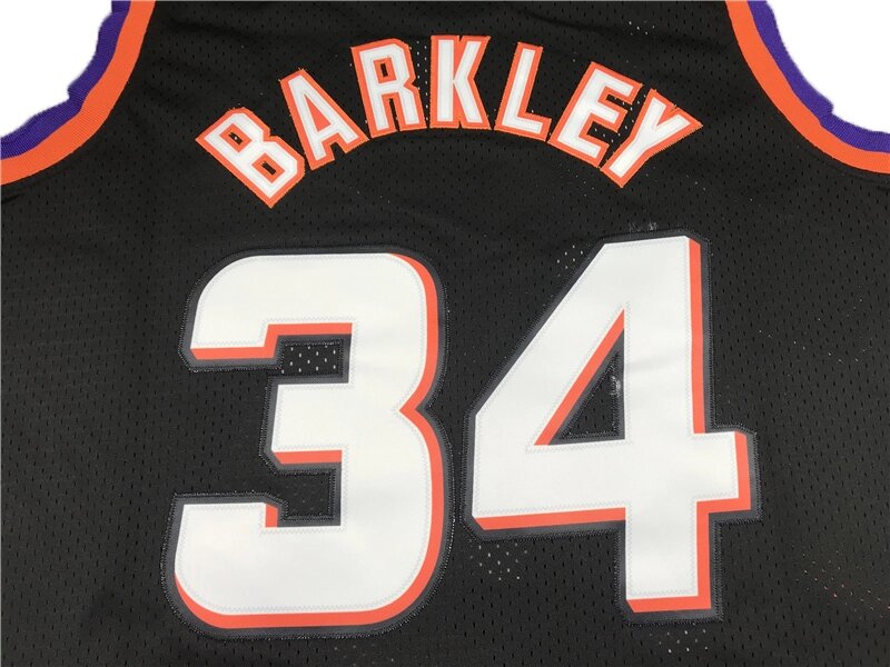 Баскетбольная джерси NBA Phoenix Suns №34 Charles Barkley Black