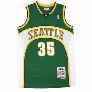 Баскетбольна джерсі NBA Retro Seattle SuperSonics №35 Kevin Durant Green