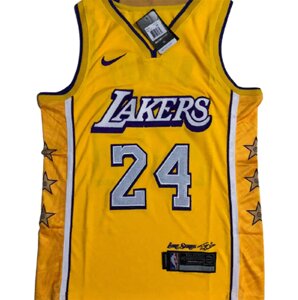 Баскетбольна джерсі New Collection NBA Los Angeles Lakers №24 Kobe Bryant жовта