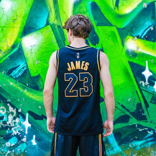 Баскетбольная джерси Nike NBA 2021 Los Angeles Lakers №23 LeBron
