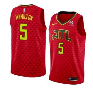 Баскетбольна джерсі Nike NBA Atlanta Hawks №5 Daniel Hamilton print