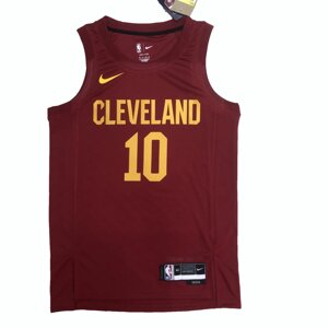 Баскетбольна джерси Nike NBA Cleveland Cavaliers №10 Darius Garland Brown Print