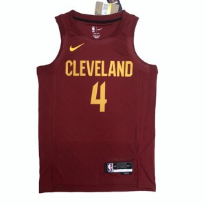 Баскетбольна джерси Nike NBA Cleveland Cavaliers №4 Evan Mobley Brown Print